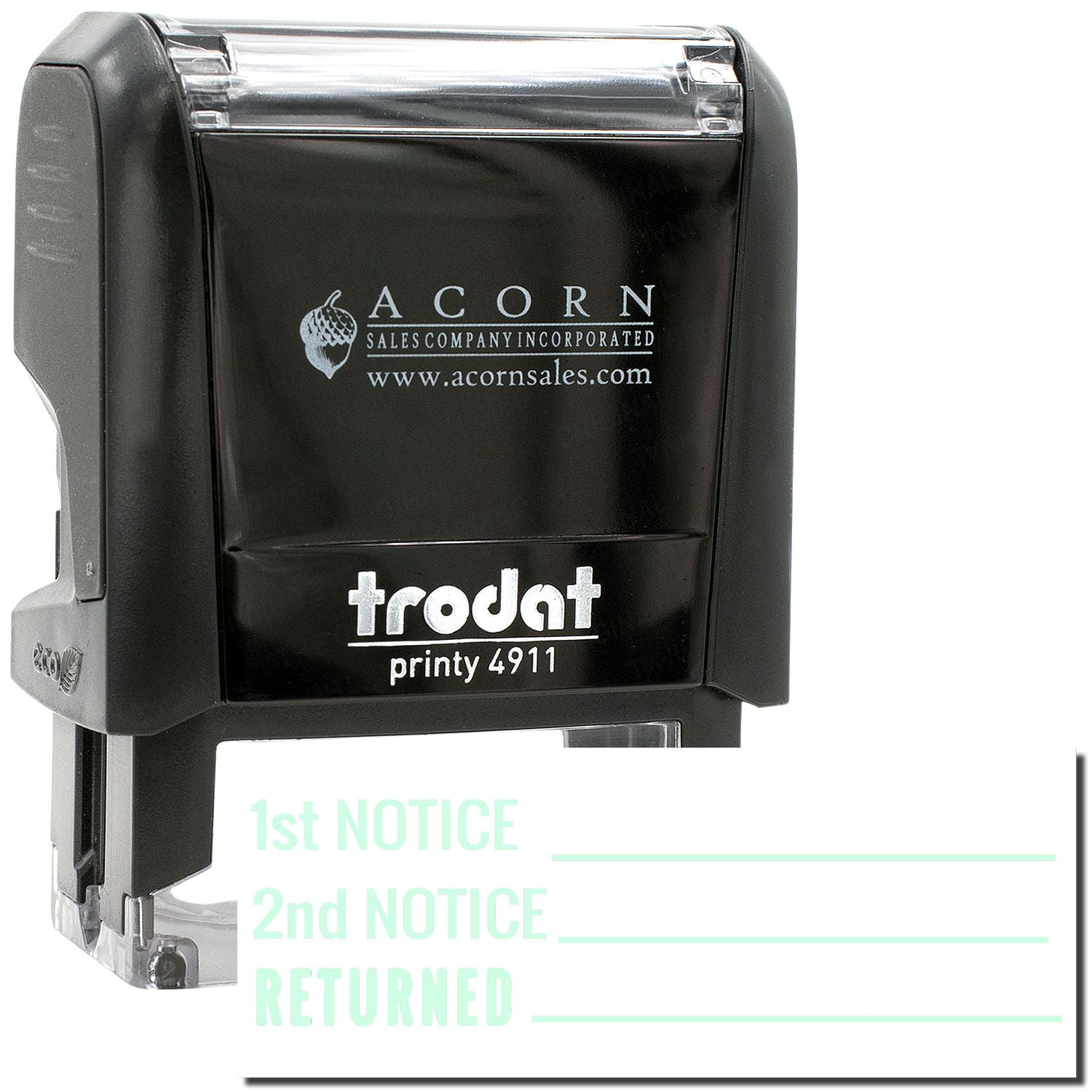 Self-Inking 1st 2nd Notice Returned Stamp, Trodat Printy 4911, Press ...