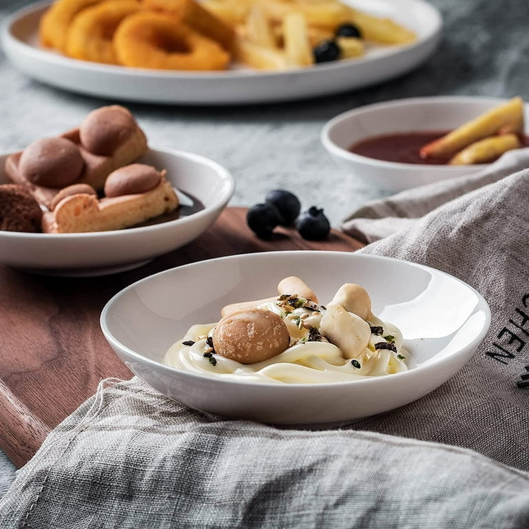 4pcs Ceramic Seasoning Dishes Multifunctional Small Plates Flavor Sauce