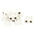 thumbnail image 4 of 9PCS Cable Connector 2 Position 2 Row Ceramic Terminal Block 220V 30A, 4 of 4