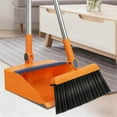 thumbnail image 6 of kkbbma under $5 Brooms And Dustpan, 180 Degree Rotatable Broom and Dustpan Set,Standing Storage Broom Dustpan Combo,Self Cleaning Teeth Broom for Home,Indoor Outdoor Cleaning Tool Set, 6 of 6