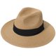 thumbnail image 1 of Sombrero de paja Panamá para hombre y mujer, sombrero de playa plegable con sombrilla, bloqueador solar, inglés, Verano, 1 of 4