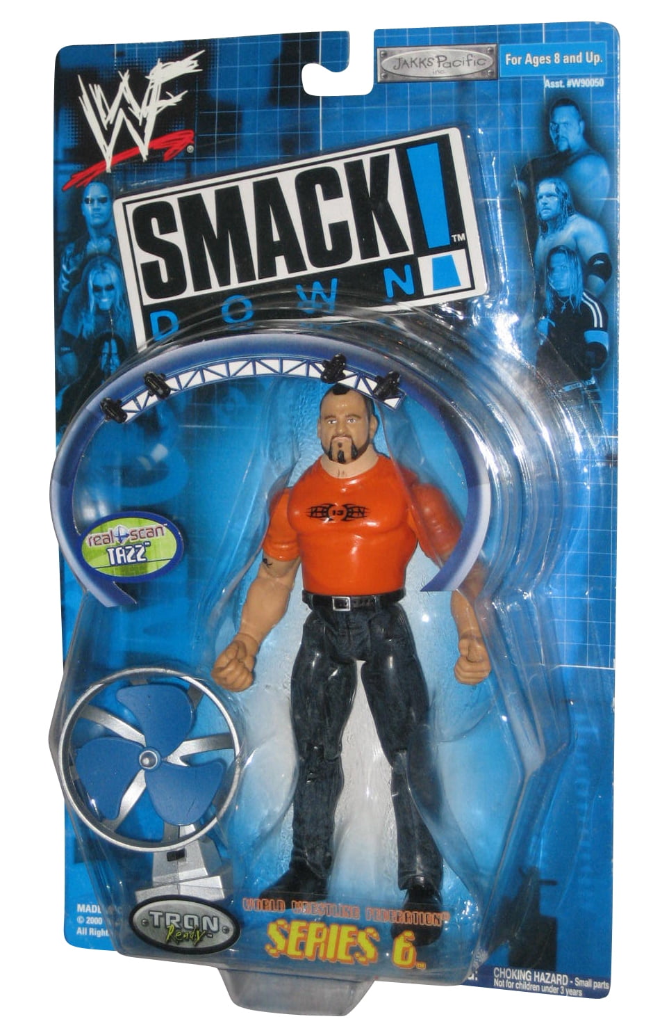 WWF Smack Down Tron Ready Series 6 The Edge From Jakks Pacific 2000 NEW t582 