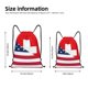 thumbnail image 2 of Fotbe USA Switzerland Bolsa Mochila con Cordón Estampada, Bolsa de Gimnasio Deportiva, Bolsa Cinch, Bolsa con Cordón para Hombres y Mujeres-Medium, 2 of 6