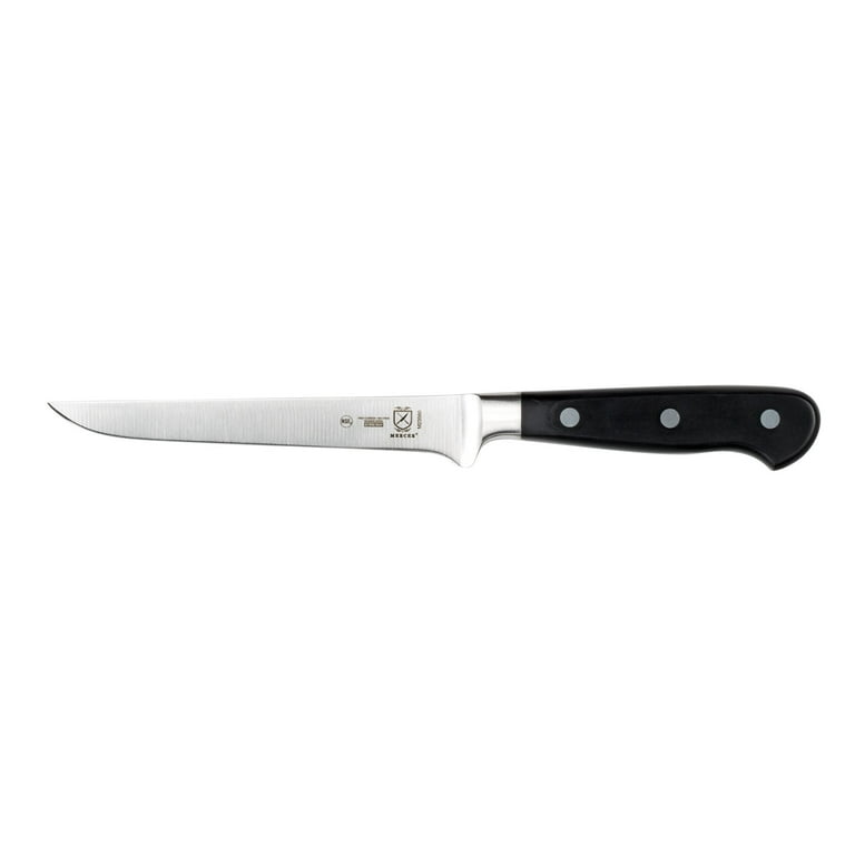 Breezylife 10 inch Black Handle Wide Wavy Edge Bread Knife with Knife Sheath
