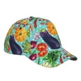 thumbnail image 3 of Balery Baseball Cap Adjustable Size for Running Workouts and Outdoor Activities All Seasons Dad Hat(Vegetable), 3 of 8
