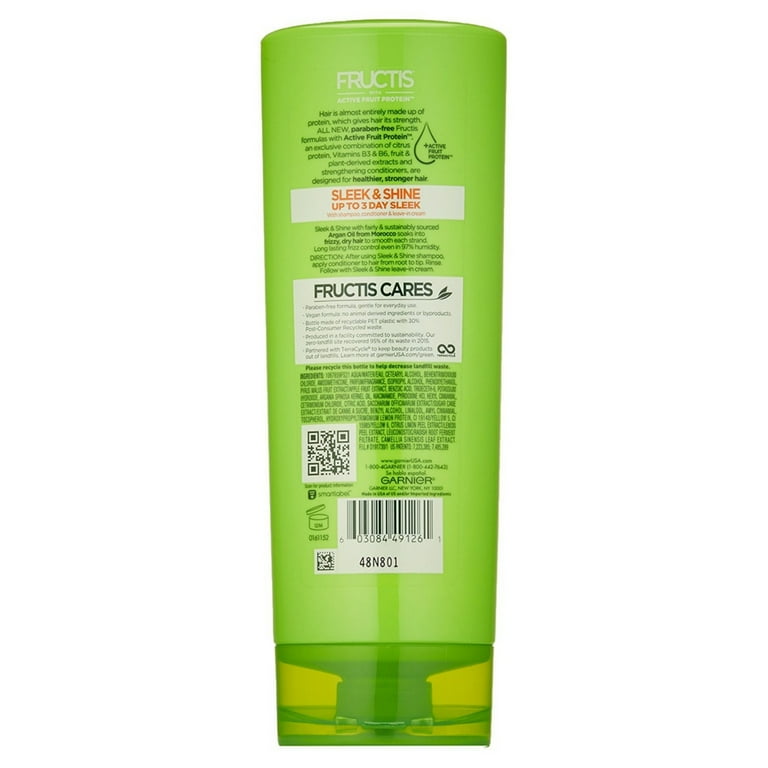 Garnier Fructis Sleek & Shine Fortifying Conditioner 12 oz
