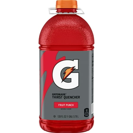 Gatorade Thirst Quencher Fruit Punch Sports Drink, 128 fl oz, 1 Count Bottle