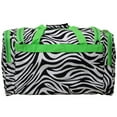 thumbnail image 5 of World Traveler Zebra 16 in. Shoulder Duffel Bag, 5 of 5