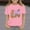 Pink, variant on Frwgonr Girls Athletic Tops Mama's Boy Tee Shirt Top Summer Short Sleeve Clothes for Mother's Day Black, Size 2-14 Years