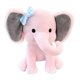 thumbnail image 3 of Juguetes de peluche de elefante para habitación de bebé, muñecos de peluche decorativos para juguetes de peluche, peluches de peluche para niños, animales de peluche de punto, 3 of 5