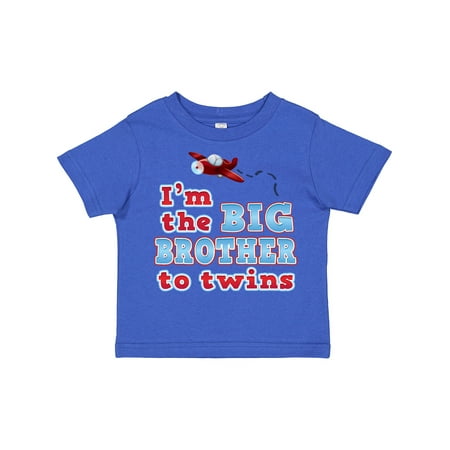 

Inktastic I m the Big Brother to Twins. Gift Toddler Boy Girl T-Shirt