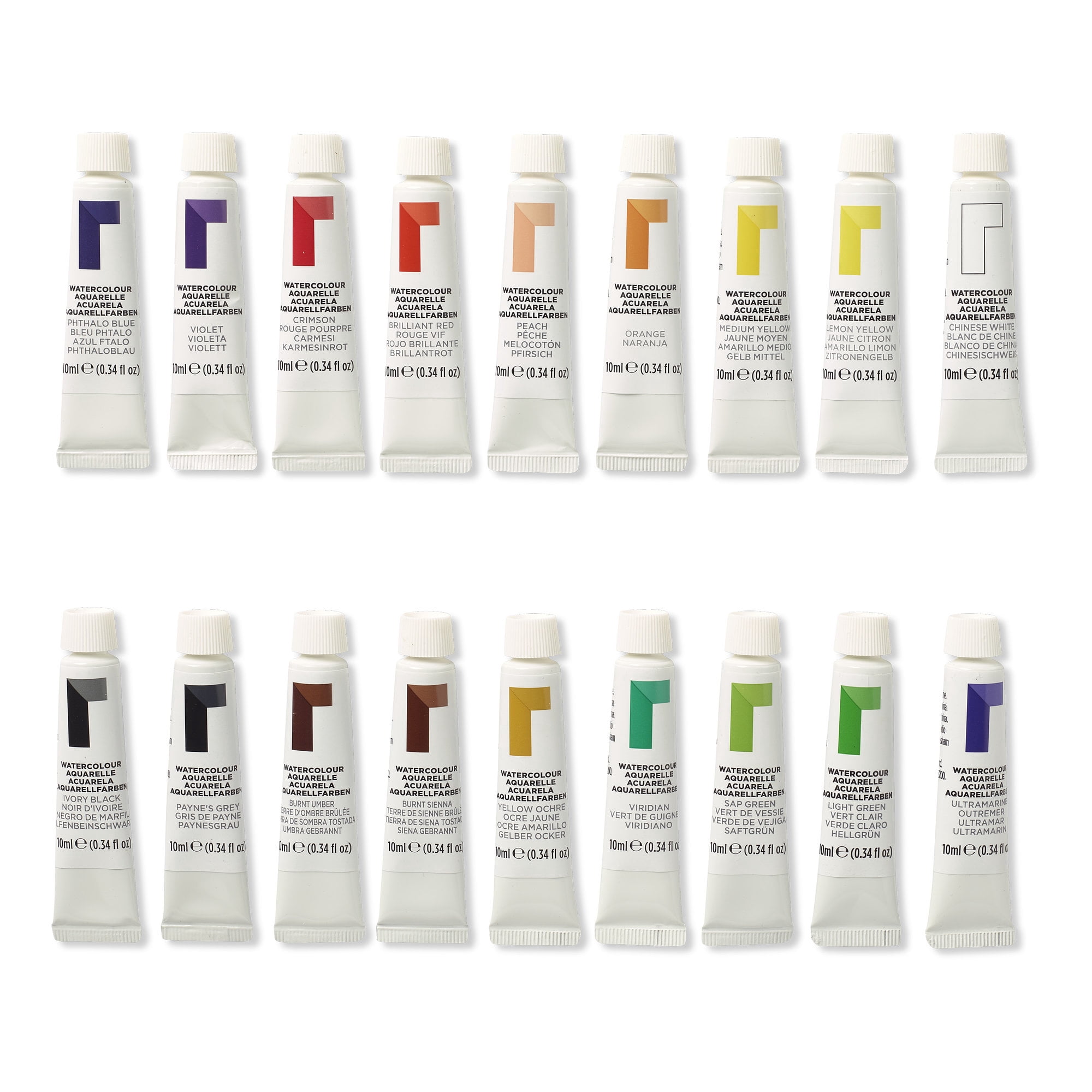 Reeves Watercolor Set, 18-Colors