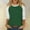 Green, variant on SNKSDGM Casual Easter Shirt Plus Size Tops for Women 5X-6X Women 3/4 Sleeve Top Summer Casual Versatile Raglan Shirt Round Neck Casual Shirt Top Going Out Tops for Women Long Sleeve Sweater