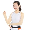 thumbnail image 4 of LShunze Cooling Shawl Golf Cooling Shawl Arm Sleeve Sun Protection Golf Shrug for Women Men Outdoor Sports Quick-Drying Daily Wear Travel Cooling Shawl Sleeve, 4 of 8