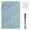 Blue, variant on Whiteboard Notebook, A5 Portable Reusable Dry Erase Pad for Students, Office & Home, Desktop Whiteboard Notebook with Marker