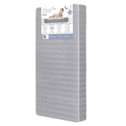 Dream On Me Superior Slumber 6″ 112-Coil Spring Crib & Toddler Bed Mattress – Standard 52″ × 27″, Waterproof Cover, GREENGUARD Gold & JPMA Certified