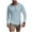 Light Blue（mens shirts）, variant on GuangCheng Mens T-Shirts,Skinny,Button Collar,Long Sleeve Tops,with Chest Pocket,Regular Fit,Soft,Crewneck Pullover Tees,White,Size XL