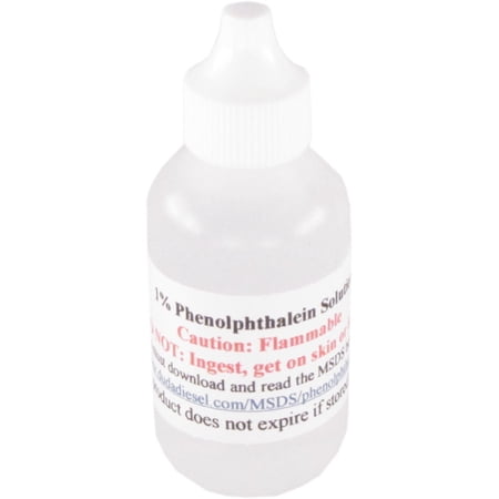 Duda Energy Phenolphthalein 1% Solution in Ethanol pH Indicator, 60ml