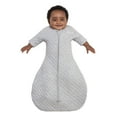 thumbnail image 6 of HALO Easy Transition SleepSack Wearable Blanket,100% Cotton, Gray Heather, Medium, 6 of 10