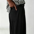 thumbnail image 5 of Men Big & Tall Microfiber Pleated Dress Slacks Light Comfort Fabric S-XL, 5 of 8