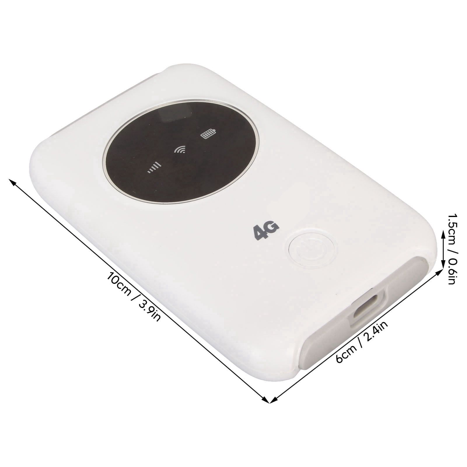 4G LTE USB WiFi Modem 150Mbps Unlocked SIM Card Slot Built in 3200MAh Wireless Portable Router