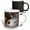 Multicolor, variant on 3drose, Calico Cat Relaxing on a Carpeted Floor., 15oz Two-tone Blue Mug