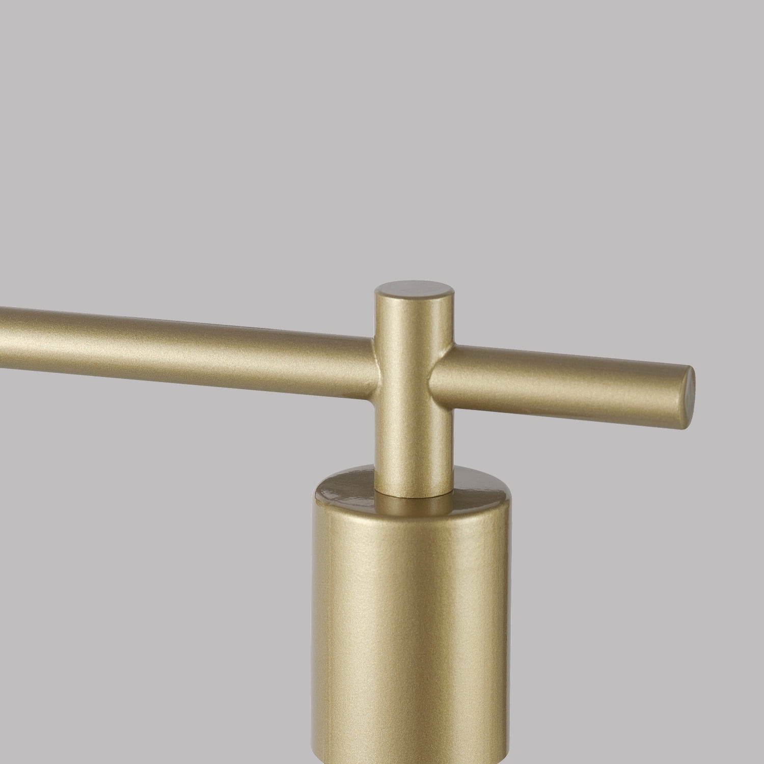 Better Homes & Gardens Modern 3-Light Reversible Vanity Light with Burnished Brass Finish and E26 Socket