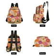 thumbnail image 4 of FORMRS Mini Backpack Purse for Women Quilted Travel Daypack Casual Shoulder Bag, Abstract Floral, 4 of 7