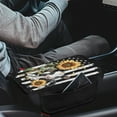 thumbnail image 3 of Yuyamidu Cow Center Console Cover for Car Truck SUV Sunflower Auto Armrest Seat Box Cover Accessories American Flag Car Arm Rest Cover Universal Car Center Console Cushion Pad, 3 of 7