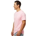 thumbnail image 3 of M&O Gold Soft Touch T-Shirt 4800, T-Shirt for Men, Men's Short Sleeve, Unisex Fit, Light Pink, S, 3 of 5