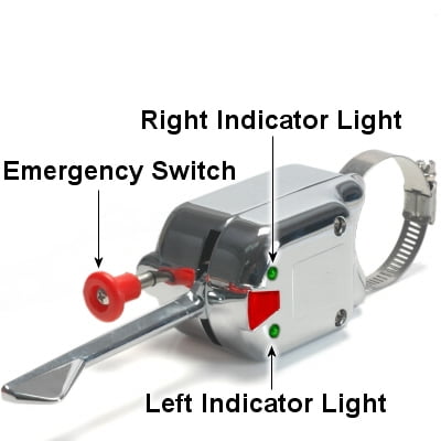 - K-Four Chrome Universal Turn Signal Switch For Manx Dune Buggy Or Other Fiberglass Kit Cars