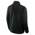 thumbnail image 3 of Men's Fanatics Black Calgary Flames Authentic Pro Rink Quarter-Zip Top, 3 of 3