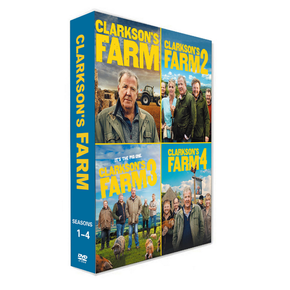 CLARKSON'S FARM: The Complete Series, Season 1-4 on DVD