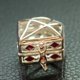 thumbnail image 3 of Colgante de medallón hueco Zulema en forma de diamante, cobre, dorado claro, 3 of 8