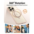 thumbnail image 2 of Funda MAGIC JOHN para iPhone 14 Pro Max con soporte giratorio 360°, 2 of 7