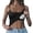 Black, variant on Women's Low Round Neck Vest Adjustable Suspender Sleeveless Summer Top, M, Black