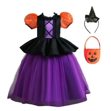 

Kids Girls Pageant Dress Party Child Gown Princess Dress Hat Bag Set