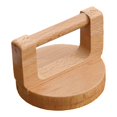thumbnail image 3 of Barra de impresión en bloque de madera, herramienta de impresión, prensa de impresión manual, sello y relieve Mango redondo, 3 of 7