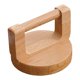 thumbnail image 3 of Herramienta de impresión en bloque de madera para impresión manual, base de esponja para impresión manual Mango redondo, 3 of 7
