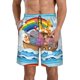 thumbnail image 1 of Fotbe Rainbow Animals on Noah's Ark Trajes de Baño Estampados para Hombre, Shorts de Verano de Secado Rápido, Ropa de Playa, Bañadores-Large, 1 of 6