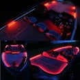 thumbnail image 4 of Boat LED Lights Strip Marine Pontoon Boat Light for 12V Interior Courtesy Deck Accent Decorative Lights Waterproof for Fishing Duck Bass Boat Kayak Sailboat Blue LED Lighting Strip 16.4FT/5m, 4 of 6