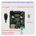 thumbnail image 3 of Stereo Bluetooth Digital Power Amplifier Board Dual Channel Degree Stepless Tuning AMP Module ,Multi Modes, 3 of 6