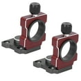 thumbnail image 4 of Paragüero de pescador portátil de aleación de magnesio de color rojo vino con soporte plegable para exteriores, 4 of 8