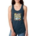 thumbnail image 1 of Friends Forever Color Drops Racerback Tank Women -Image by Shutterstock, Female Small, 1 of 4