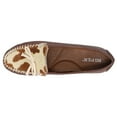 thumbnail image 4 of Roper Womens Lilly Cow Print Moccasins Flats Casual Shoes, 4 of 5
