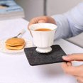 thumbnail image 3 of Set of 10 Felt Coasters Square Decorative Placemat with Storage Box, 3 of 5