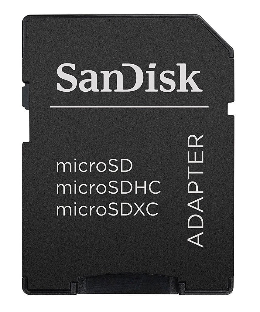 SanDisk MicroSD to SD Memory Card Adapter