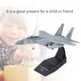 thumbnail image 4 of Modelo volador de avión de combate modelo de avión de combate decoración del hogar para el hogar para niños ANGGREK Otros, 4 of 8