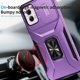 thumbnail image 3 of Funda para GANGXUN Motorola Moto G Power 2024 - Soporte metálico, Función magnética, Morado, 3 of 5