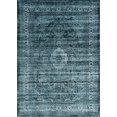 thumbnail image 3 of Transitional 8x10 Area Rug (7'6'' x 10'3'') Oriental Blue, Ecru Living Room Easy to Clean, 3 of 9